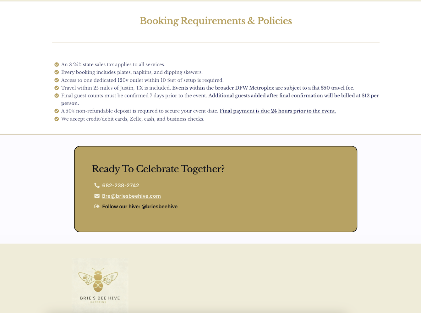 Before — the contact section asked for more than it needed and offered no reason to complete it.