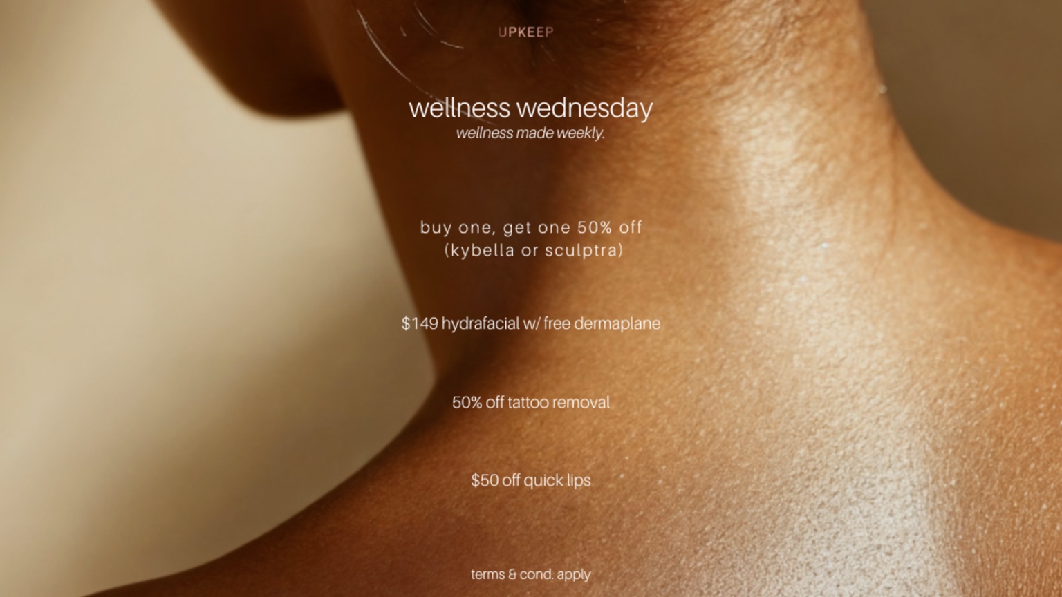 Wellness Wednesday campaign graphic