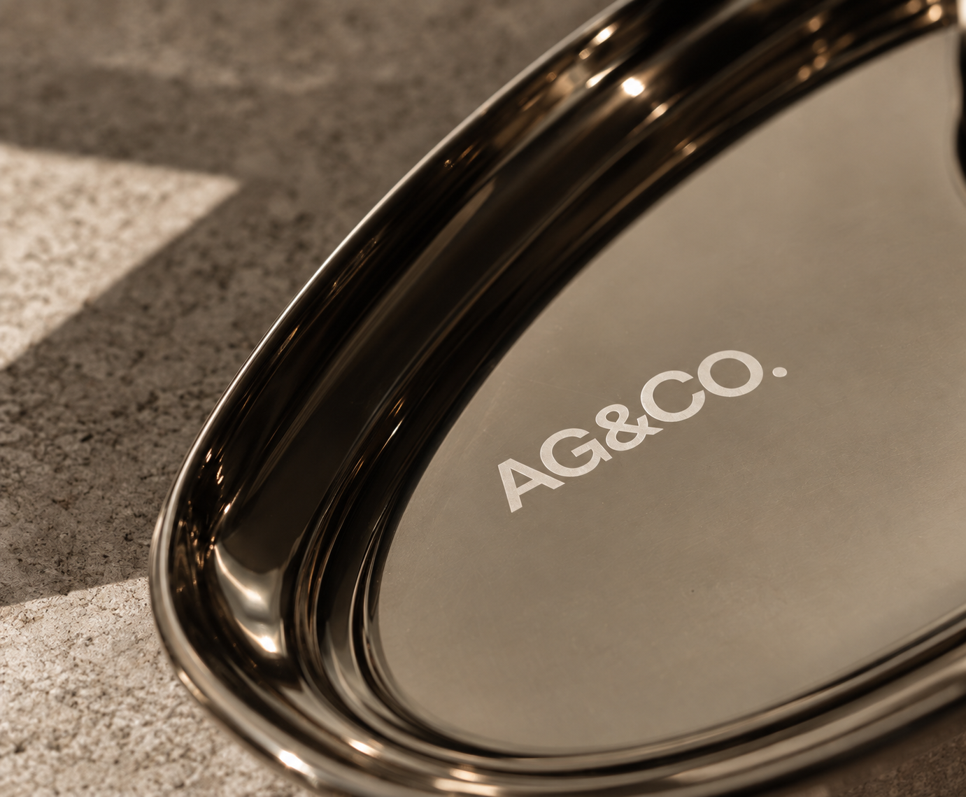 Silver AG&CO. platter